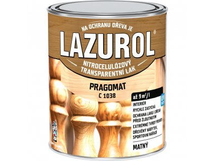 lazurol pragomat c1038 lak na drevo 750 ml