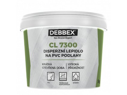 Disperzné lepidlo na PVC podlahy CL 7300 (Farba biela, Balenie 1 kg, Typ obalu vedro)