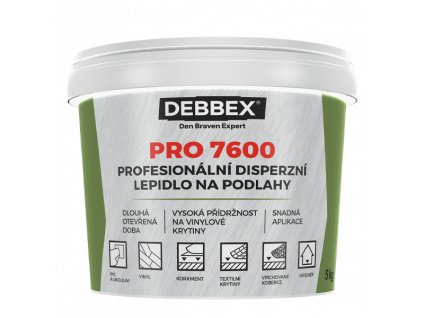Profesionálne disperzné lepidlo na podlahy PRO 7600 (Farba svetlo béžová, Balenie 1 kg, Typ obalu vedro)