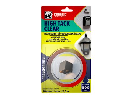 Transparentni oboustranna paska HIGH TACK CLEAR