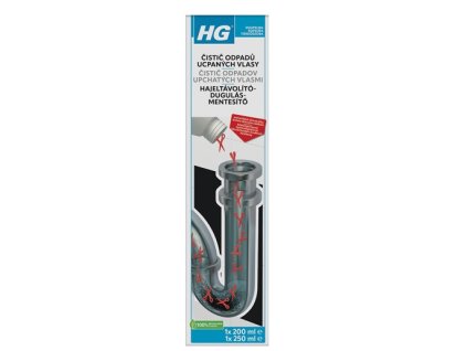 HG čistič odpadov upchatých vlasmi 450ml