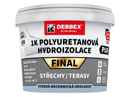 1K Polyuretánová hydroizolácia FINAL pre strechy a terasy