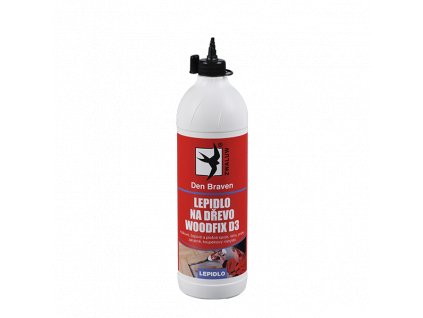 Lepidlo na drevo WOODFIX D3 (Farba biela, po vytvrdení transparentná, Balenie 250 g, Typ obalu dóza)