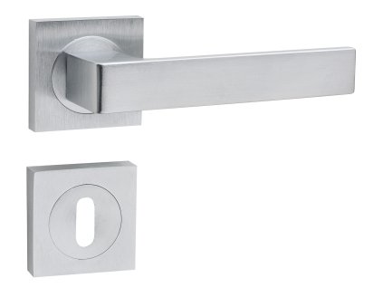 SAMARA-S  OCS (Povrch OCS - chrom matný, Provedení WC, Tvar Rozeta hranatá)