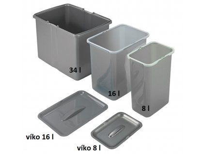 Sinks Víko koše - typ "A"