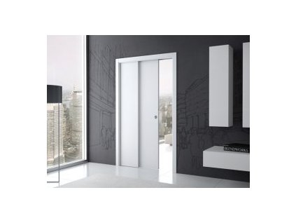 Pouzdro Eclisse Teleskop pro průchod 70 + 70 cm - DO ZDIVA (Rozměr Průchozí šířka 100cm, Průchozí výška 210, síla zdi 20,5cm)