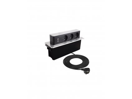hop box recessed furniture socket with usb type a (1)