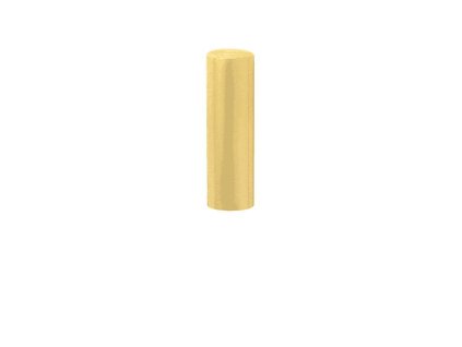 39249 krytka 18mm rovna zlata plast