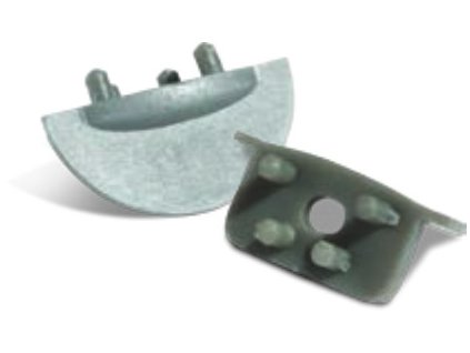 657 4 led zaslepka fuge tief