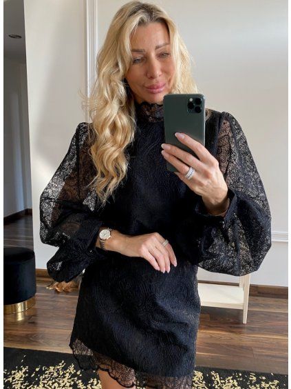 BLACK COMBO SUKŇA-BLÚZA