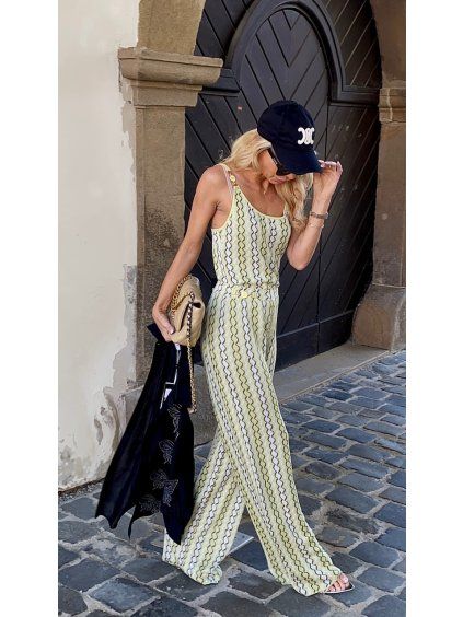 KNITTED TANK TOP MULTICOLOR