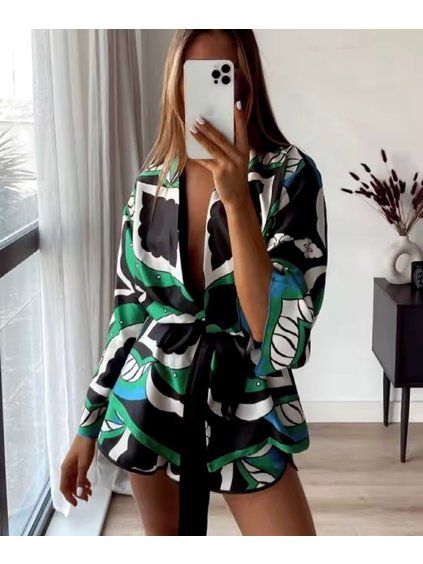 GREEN-BLACK COMBO