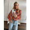BLÚZKA LEO - KORAL PRINT