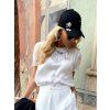 BLOUSE WHITE SATEN