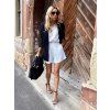 BLOUSE WHITE SATEN