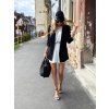 BLOUSE WHITE SATEN