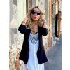 DRESS WHITE-BLACK LUXURY