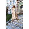 LONG DRESS BUTTER-GOLD
