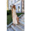 LONG DRESS BUTTER-GOLD