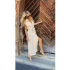 LONG DRESS BUTTER-GOLD