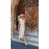 LONG DRESS BUTTER-GOLD