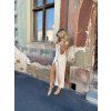 LONG DRESS BUTTER-GOLD