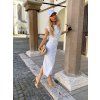 WHITE GLAMOUR DRESS