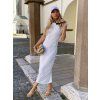 WHITE GLAMOUR DRESS