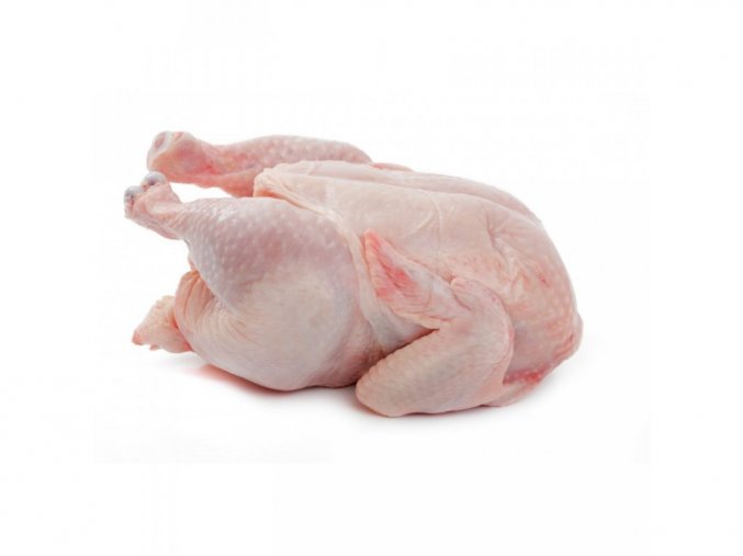 Chlazené farmářské kuře s droby