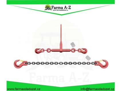 Vázací řetěz s ráčnou napínák G8 - tloušťka Ø 8 mm