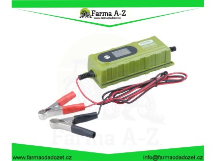 Autonabíječka 6stupňová s LCD, řízená mikroprocesorem, 6/12V, 3,8A