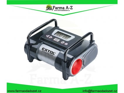 Kompresor auto 12V, automatický s LCD a světlem, 12V, 6,9bar