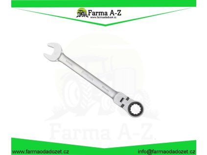 Klíč ráčnový očkoplochý s kloubem, 72 zubů, 8mm, L 134mm