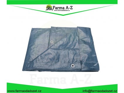 Plachta PE nepromokavá středně silná 100g/m2, 3x5m, PE