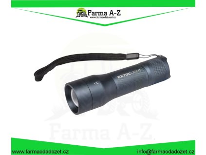 Svítilna 250lm, zoom, celokovová, 250lm, CREE XPG