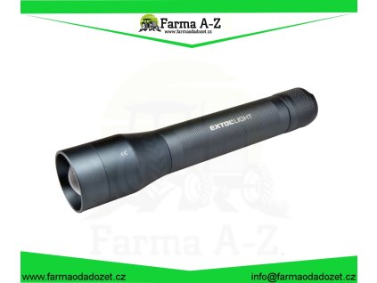 Svítilna 600lm, zoom, celokovová, 600lm, CREE XML T6