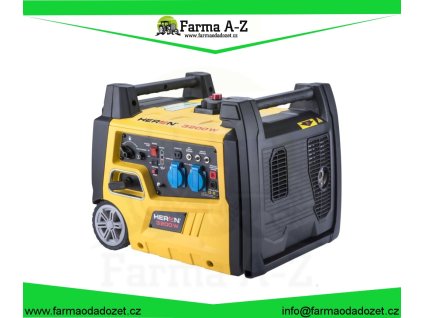 Elektrocentrála digitální invertorová 5,4HP/3,2kW, elektrický start