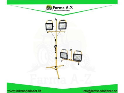 Reflektor LED, 2x2400lm, se stojanem 168cm