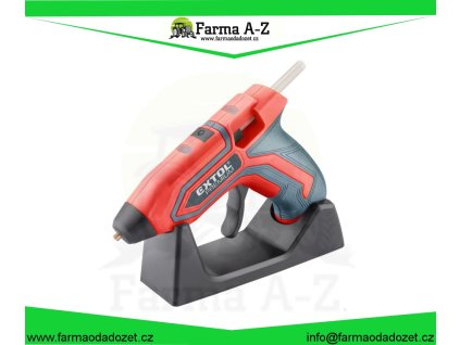 Pistole tavná lepící aku, ⌀7,2mm, 4V Li-ion, 1500mAh