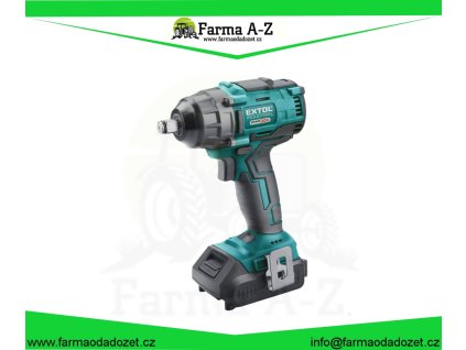 Utahovák rázový 1/2“ aku SHARE20V, 250Nm, BRUSHLESS, 20V Li-ion, 2000mAh