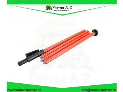 Tyč-stativ k laserům, teleskopická/šroubovací, dosah až 3m, průměr 32mm