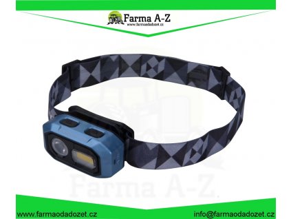 čelovka 480lm, USB nabíjení, IR čidlo, OSRAM LED+COB LED