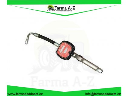 Olejová pistole s machanickým měřidlem - měkká koncovka