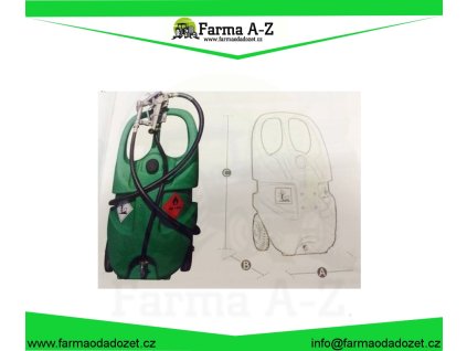 Tankovací vozík na benzin 110 l