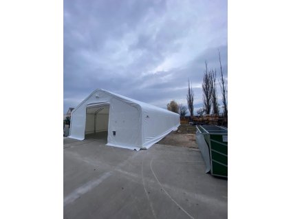 Plachtová hala - 10m x 24,4m x 6,1m - BÍLÁ