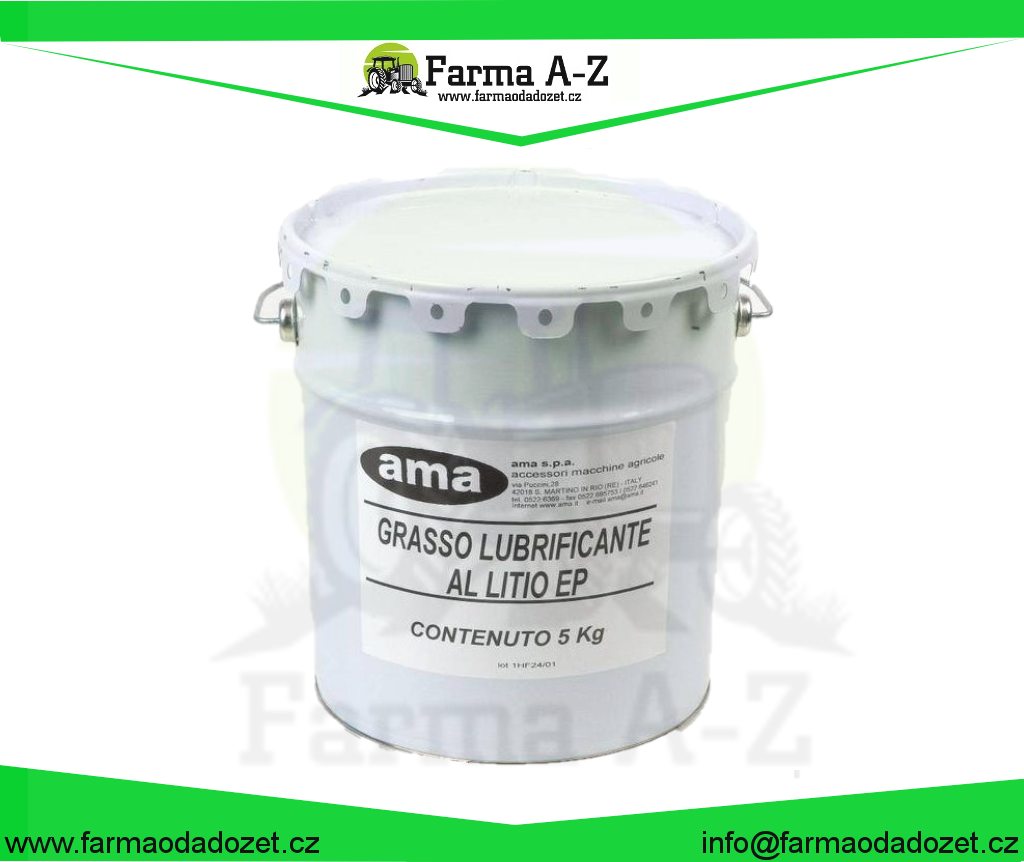 5 KG mazivo NLGI 2 - Farma A-Z