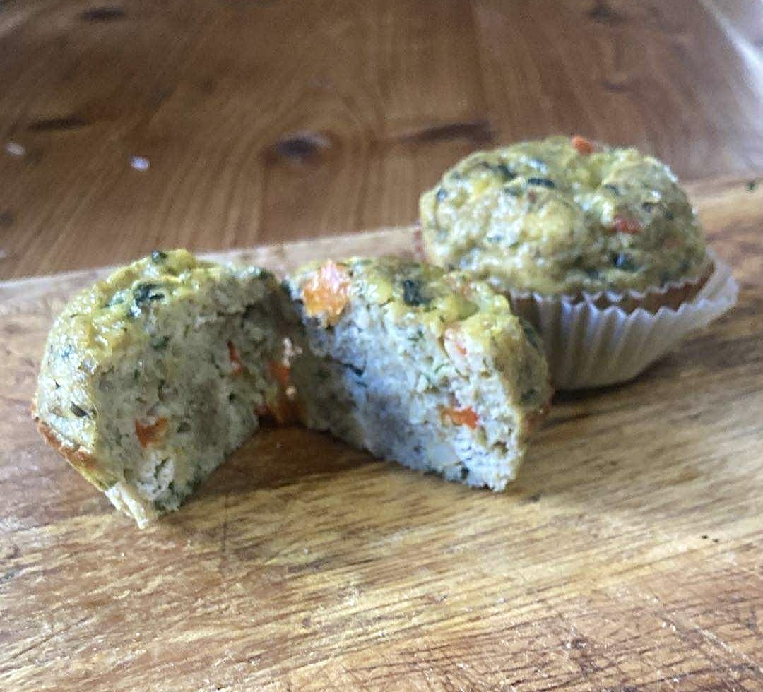 Slané muffiny s topinamburovou moukou od zákazníka Petra