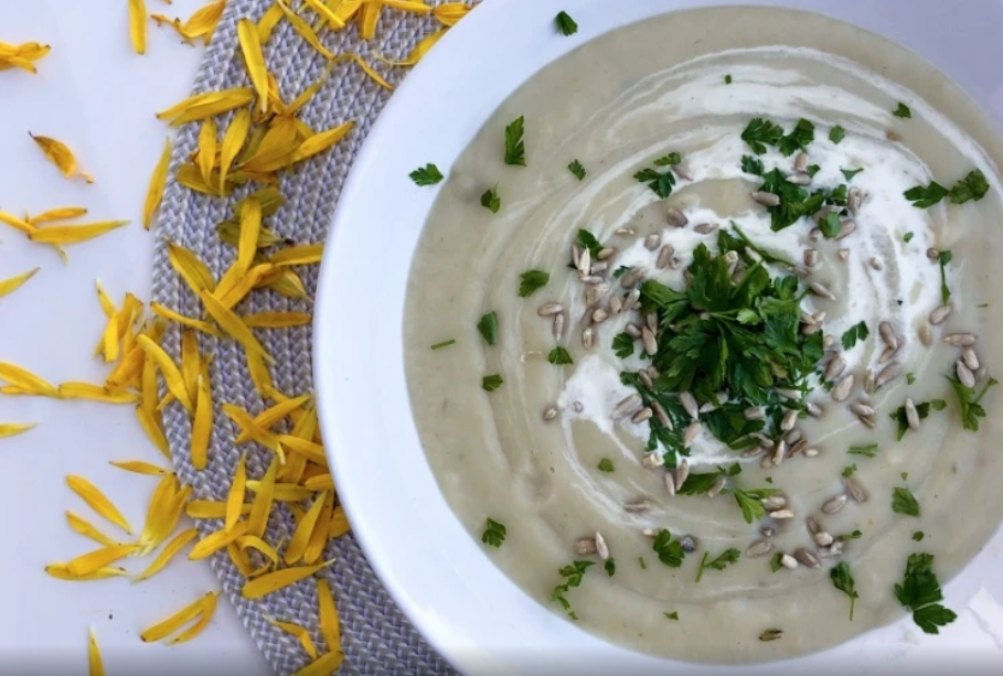 Topinamburová polévka