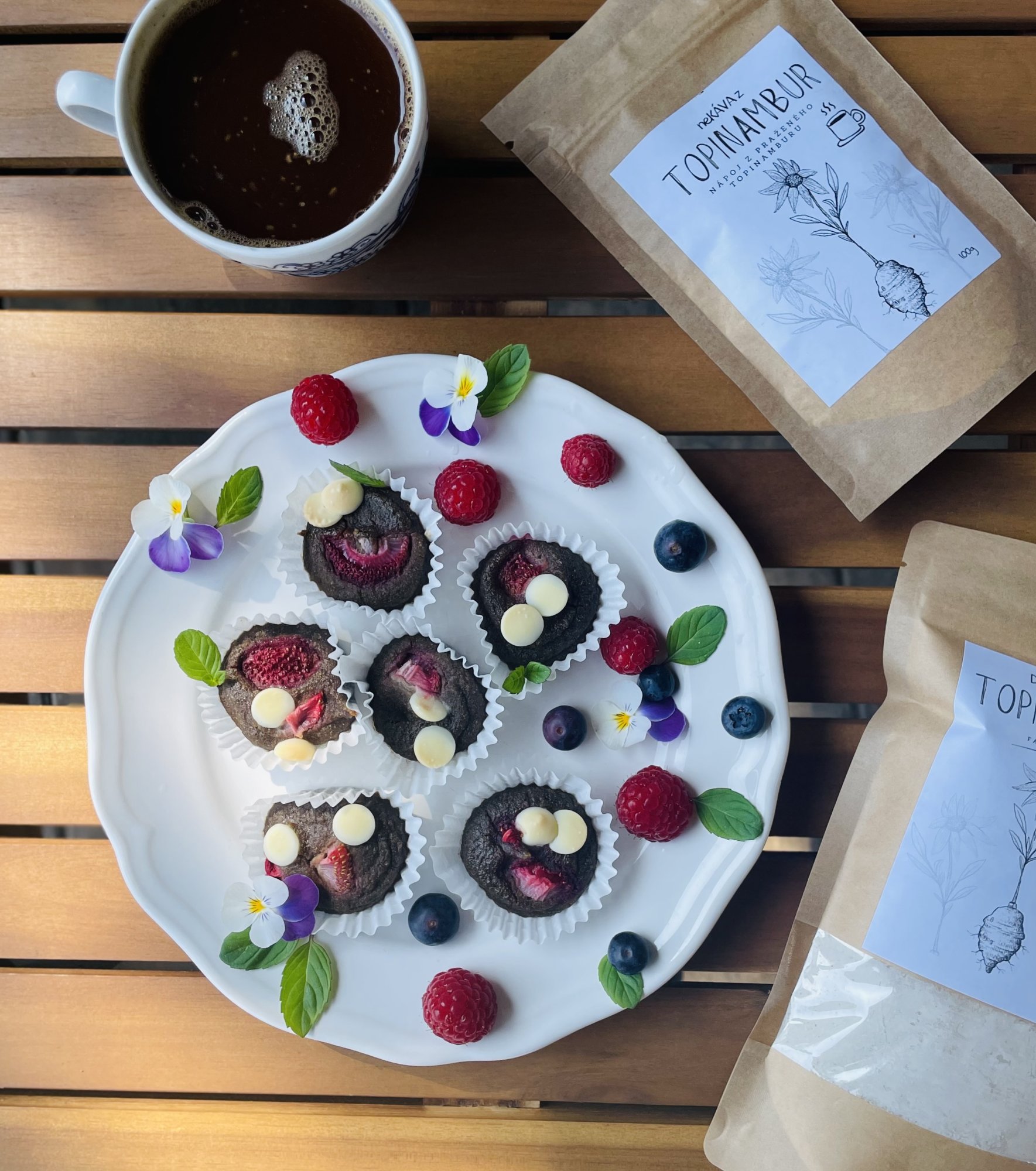 Topinamburovo-pohankové muffiny bez cukru a mléka (i pro diabetiky)