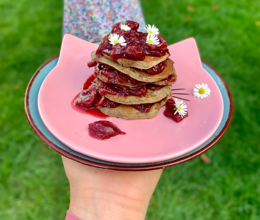 Topinamburovo-banánové lívance, nejen pro děti
